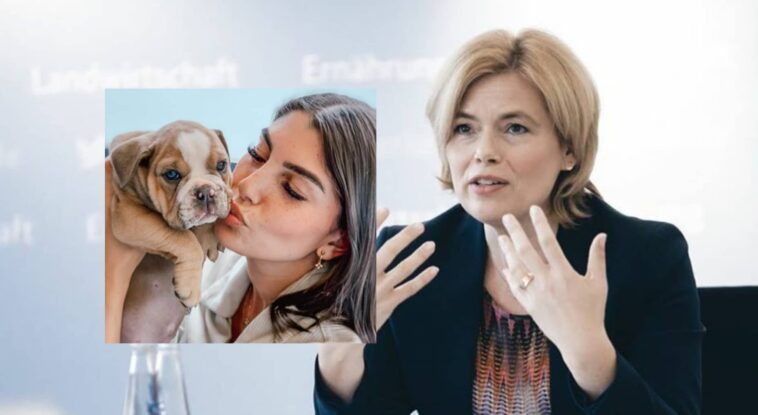 Yeliz Koc holt sich Qualzucht Hund