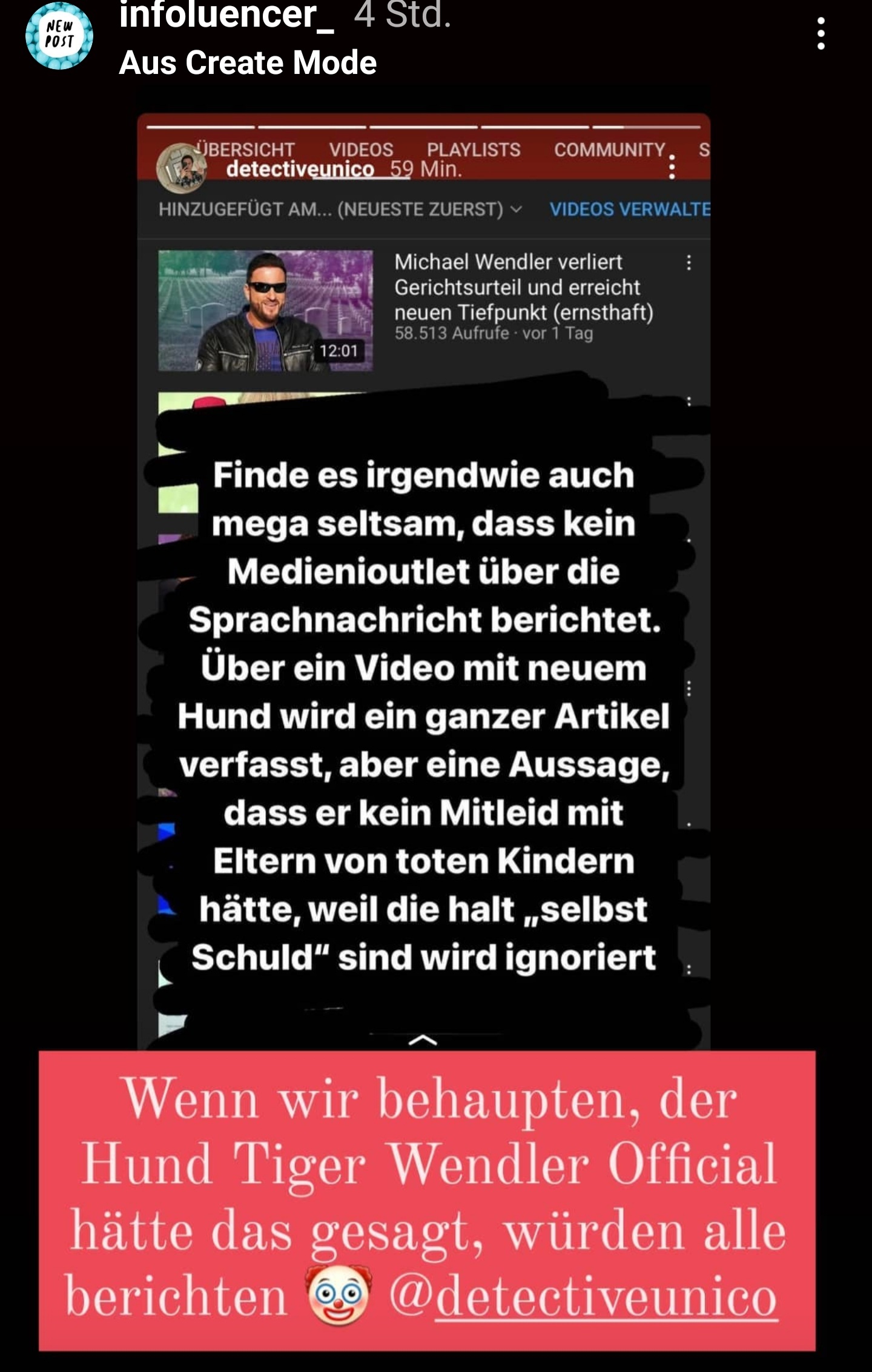 WendlerInfoluencerDrama