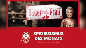 Peta Speziesismus des Monats Bauer sucht Frau Bild2